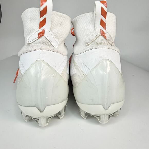 Nike Vapor Untouchable Pro 3 Football Cleats White Orange Hyper AO3021-118 13 - Picture 5 of 13